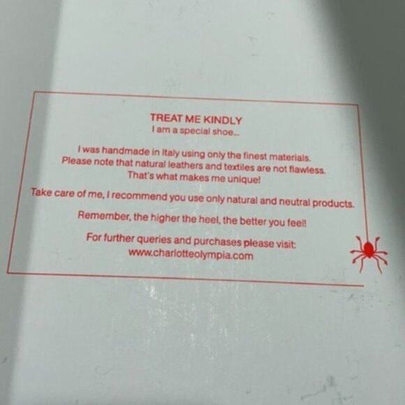 Charlotte Olympia Studded leather Sandals white size 6 - Picture 6 of 7